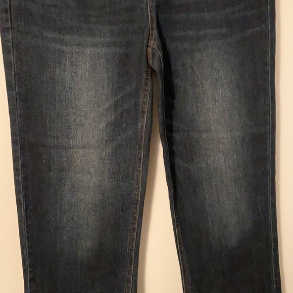 🌟NWT🌟 Size 30 Francesca’s Harper Heritage High-Rise Straight Raw Hem Jean - Picture 4 of 16
